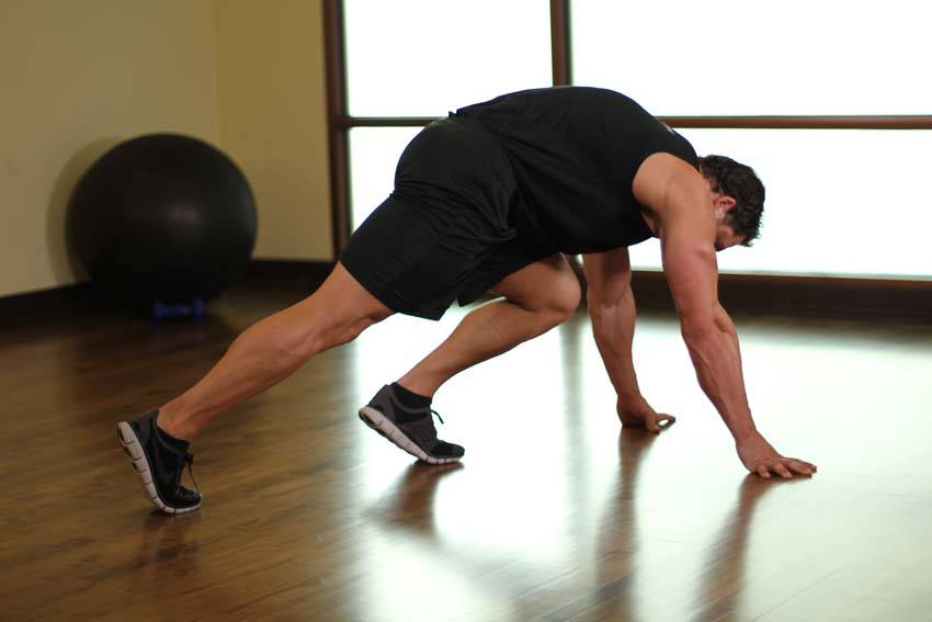 Escaladores posición final